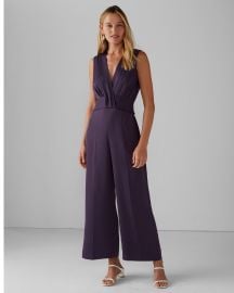 Tie back jumpsuit at Club Monaco