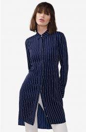 Tie back shirtdress at Armani Exchange