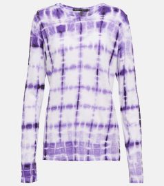 Tie-dye cotton top in multicoloured - Proenza Schouler at Mytheresa