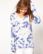 Tie dye jumper by Maison Scotch at Asos