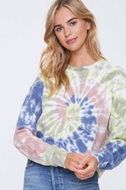 Tie dye wash sweatshirt at Forever 21