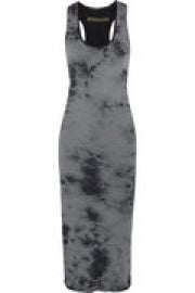 Tie-dyed pima cotton dress at The Outnet