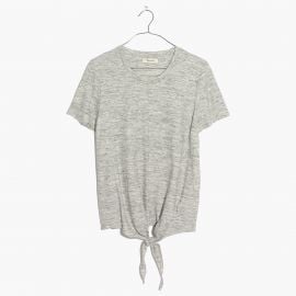 Tie front tee at Madewell