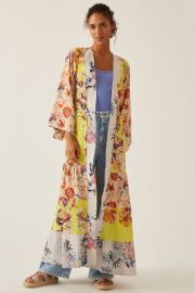 Tiered Floral Kimono at Anthropologie