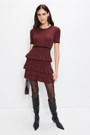 Tiered Knit Mini Dress by Jason Wu x RTR Rent the Runway at Rent the Runway