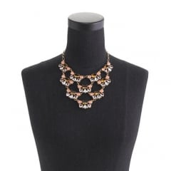 Tiered Stone Necklace at J. Crew