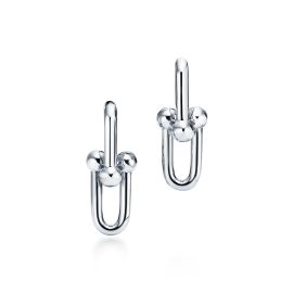 Tiffany HardWear Large Link Earrings in Sterling Silver Tiffany Co at Tiffany and Co