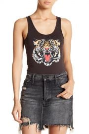 Tiger Print Bodysuit at Nordstrom Rack