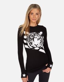 Tiger Stars amp Stripes LS Fitted Thermal McKinley by Lauren Moshi at Lauren Moshi