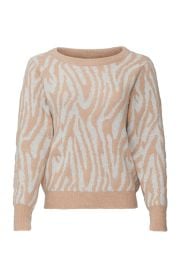 Tiger Stripe Sweater by Rebecca Taylor at Rent The Runway