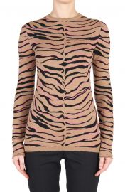 Tiger Stripe Virgin Wool Sweater at Nordstrom