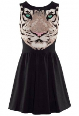 Tiger dress at She Inside