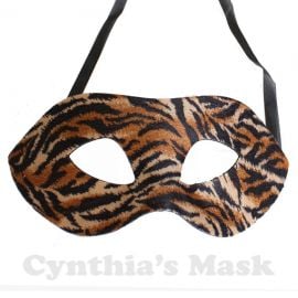 Tiger masquerade mask at Etsy