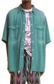 Tigilin Oversize Twill Shirt at Nordstrom