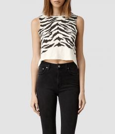 Tigre Crop Tee at All Saints