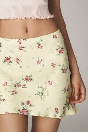Tilda Mini Slip Skirt4 at Anthropologie