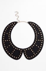 Tildon Studded Collar Necklace in Black at Nordstrom