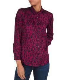 Tim Leopard Print Blouse by Ba&Sh at Bloomingdales