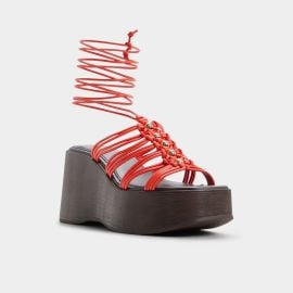 Timber Women Other orange Strappy wedge sandal - ALDO at Aldo