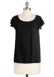 Time of Your Lively Top in Black at ModCloth