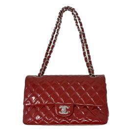 Timelessclassique patent leather handbag Chanel Red in Patent leather - 42001960 at Vestiaire Collective