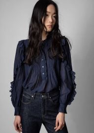 Timmy Shirt shirt beige women ZadigampVoltaire at Zadig & Voltaire