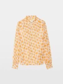 Timz Tunic Beige in Printed Chiffon | Zadig&Voltaire at Zadig & Voltaire