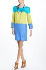 Tinas colorblock dress at Anthropologie