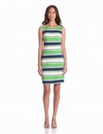 Tinas green striped dress on Glee at Amazon