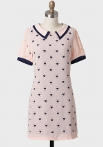 Tina's pink heart dress at Ruche