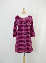 Tina's pink houndstooth dress on ebay at Ebay