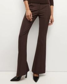 Tindaya Pant in Dark Chocolate at Veronica Beard