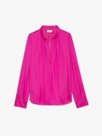 Tink Blouse in Clematis at Zadig & Voltaire