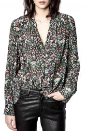 Tink Kaleido Floral Tunic Top at Neiman Marcus