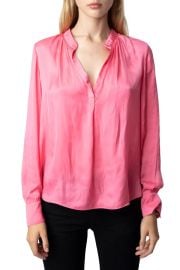 Tink Satin Blouse at Nordstrom
