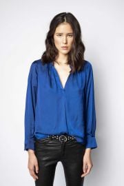 Tink Satin Tunic  at Zadig and Voltaire