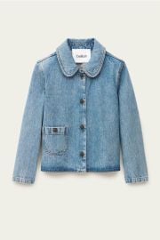 Tiny Denim Jacket at ba&sh