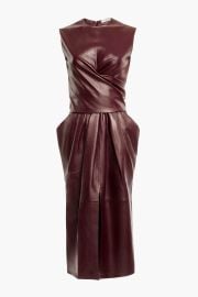 Tippi Dress Deep Cherry at Altuzarra