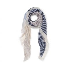 Tippi Striped Scarf at Club Monaco