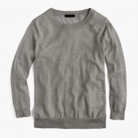 Tippi sweater in hthr smoke at J. Crew