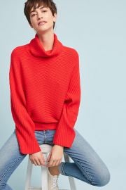 Tisbury Turtleneck Pullover at Anthropologie