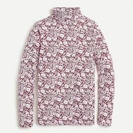 Tissue Turtleneck in Vintage Floral by J. Crew at J. Crew