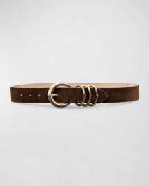 Tobar Suede Belt at Neiman Marcus