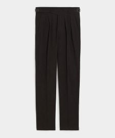 Todd Snyder Italian Heathered Cotton Gurkha Trouser in Brown at Todd Snyder