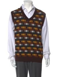 Todd Snyder Merino Wool Printed Sweater Vest at The Real Real