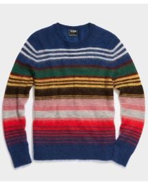 Todd Snyder Mohair Stripe Sweater at Todd Snyder