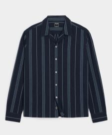 Todd Snyder Portuguese Flannel Shirt in Navy at Todd Snyder