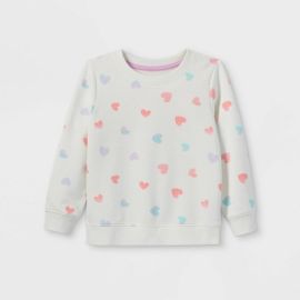 Toddler Girlsx27 French Terry Pullover Sweatshirt - Cat amp Jack  Target at Target