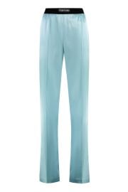 Tom Ford - Silk trousers Light Blue - The Corner at The Corner