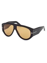 Tom Ford Bronson 60mm Shield Sunglasses at Saks Fifth Avenue
